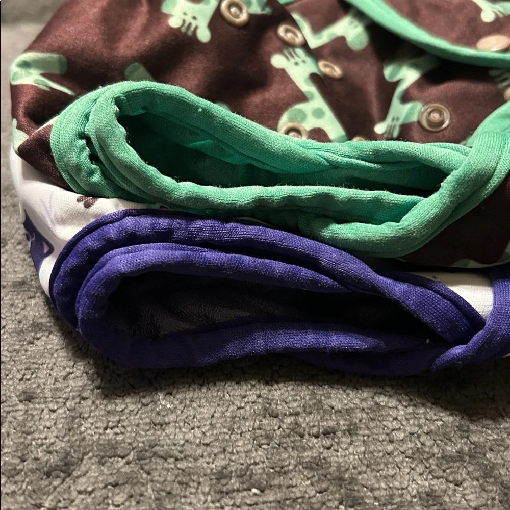 Best Bottom Set of 5 Diaper Covers